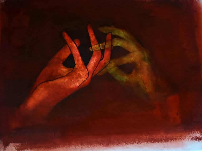 Verbrannte Finger